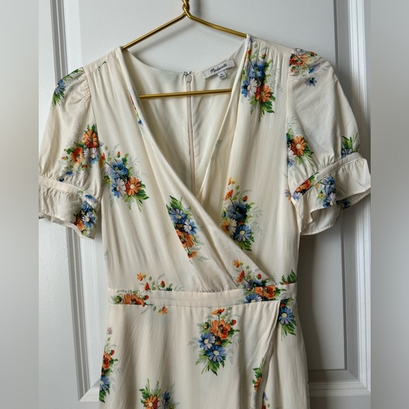 NWOT Madewell Ruffle-Sleeve Maxi Dress in Classic Corsage - Picture 7 of 10